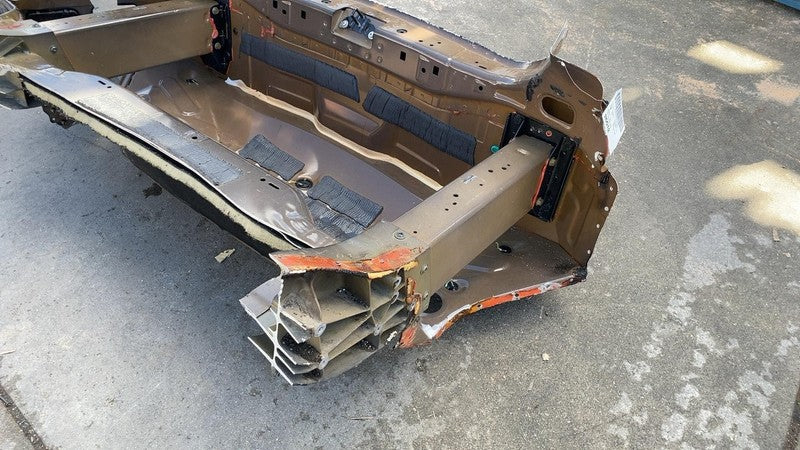 21-24 Tesla Model S Rear Closeout Tail Panel w/ Left & Right Rail Black - PBSB