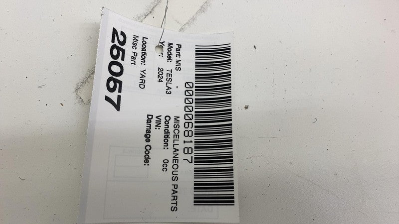 1507801-00-D ⭕ 21-24 Model 3 M3 HV Busbar Charge Port Inlet Wiring Harness Cable 1507801-00-D