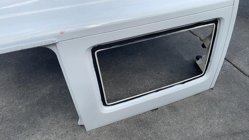 ⭕ 11-18 Jeep Wrangler 4-Door Hard Top Panel Roof Cab Clip White - PW7 OEM DAMAGE