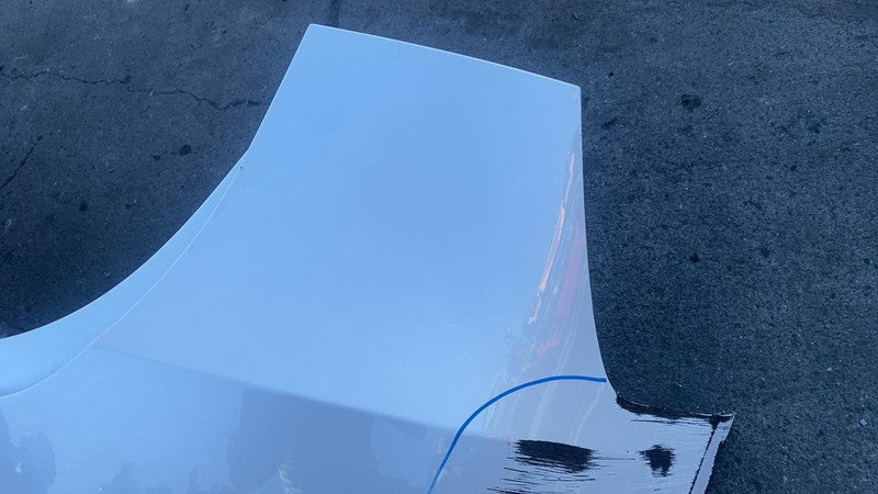 1540120-01-E 2023-2025 Tesla Model Y Rear Bumper Cover & Lower Valance Diffuser White - PPSW