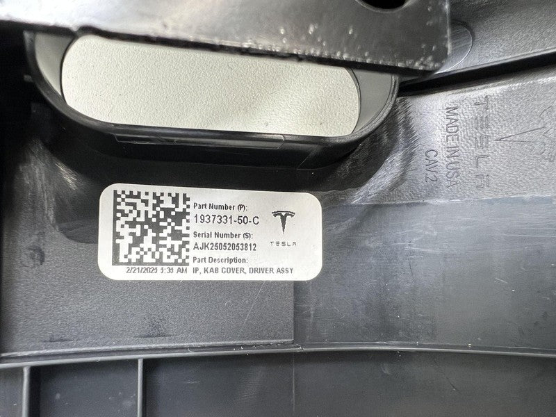2026 Tesla Model Y Juniper Front Driver Lower Knee Safety Airbag Modul