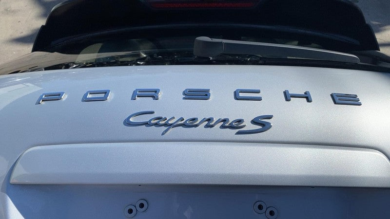 2011-2014 Porsche Cayenne S Rear Trunk Hatch Tailgate Liftgate Shell Silver LX7W