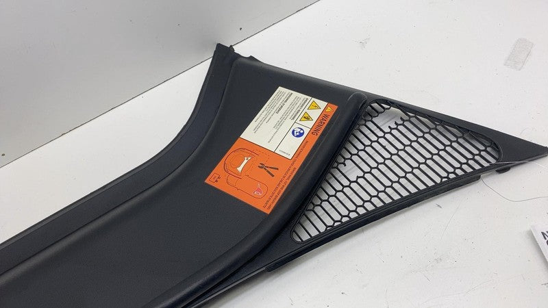 ⭕12-15 Model S Rear Underhood Apron Windshield Cowl Vent Cover Trim 10