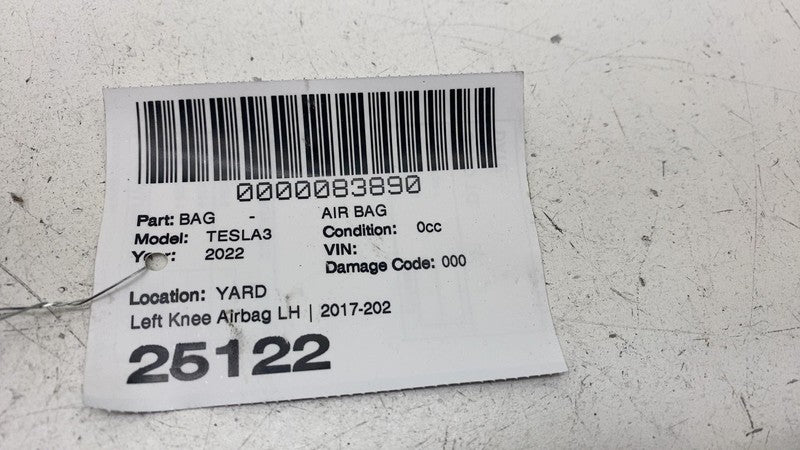 ⭕2017-2023 Tesla Model 3 Front Left Lower Knee Safety Airbag Module 10
