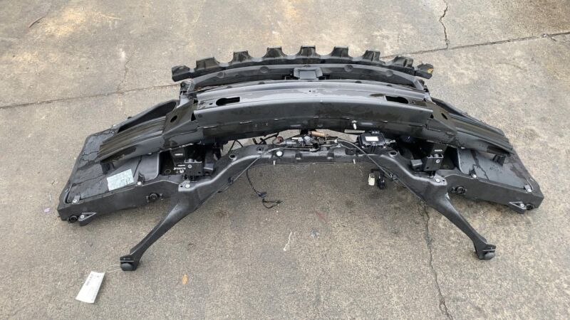 100537100B 2012-2015 Tesla Model S MS Radiator Carrier Core Support Condenser Reinforcement