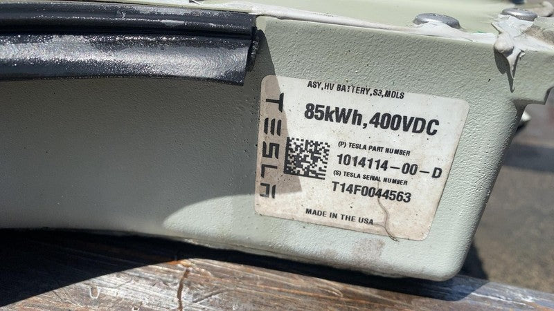 1014114 00 D ⭕ 12-15 Tesla Model S High Voltage Battery Pack Module 85kWh 400VDC 1014114-00-D