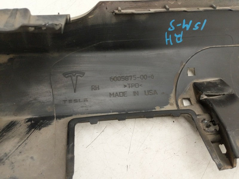 6005875-00-G ⭕2012-2020 Tesla Model S Rocker Outer Panel Molding Trim Right Side 6005875-00-G