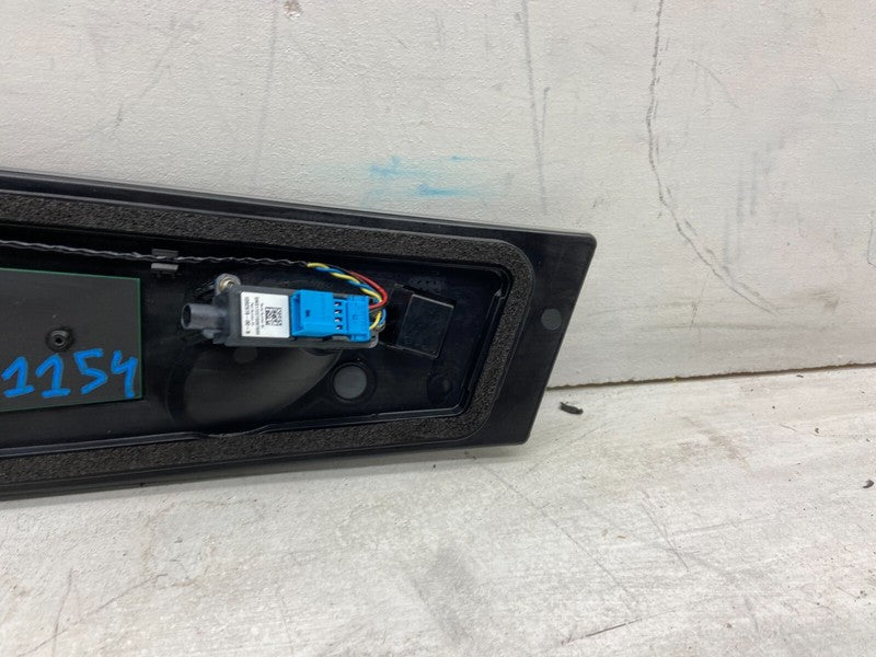 1109253 75 D ⭕ 17-20 Model 3 Left B-Pillar Applique Glass Trim Molding w/ Camera 1109253-75-D