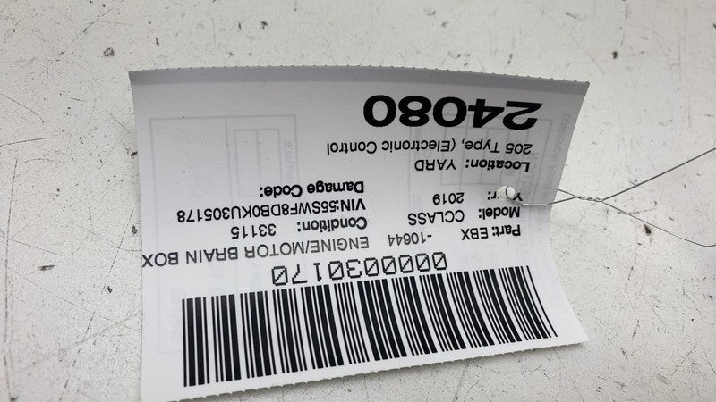⭕ 19-21 Mercedes C300 A220 Electronic Engine Control Module Computer A