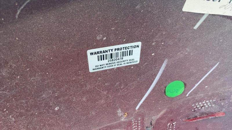 ⭕ 20-23 Model Y Front Bumper Cover Red - PPMR w/ Park Sensor Type 1493