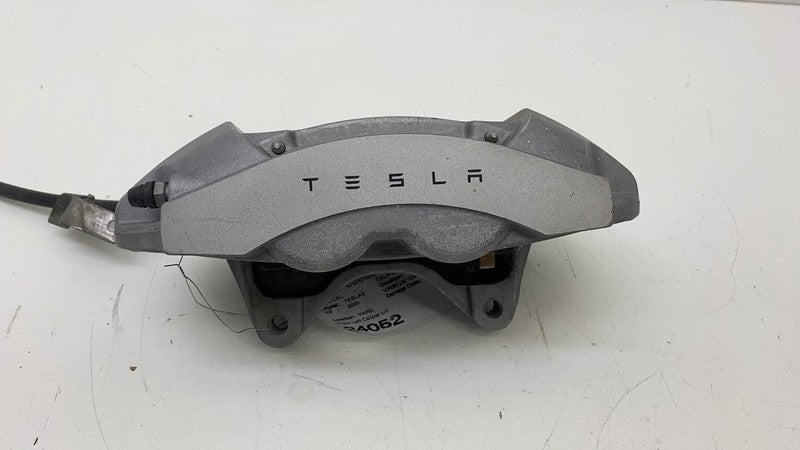 104462100E ⭕ 2017-2023 Tesla Model 3 Front Left Caliper w/ Brake Hose Line OEM 1044621-00-E