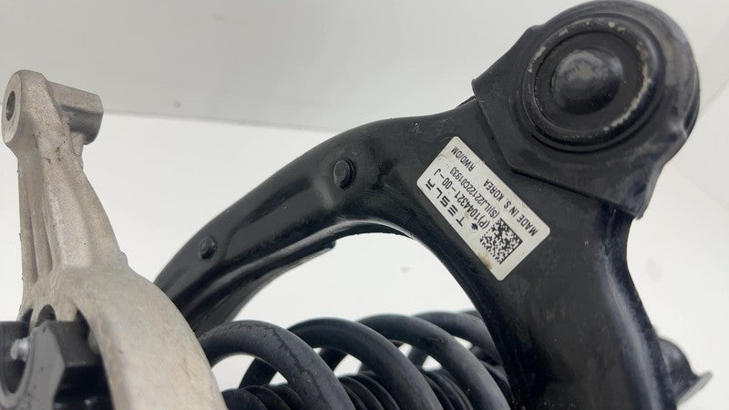 ⭕ 18-23 Model 3 M3 Front Left Shock Strut + Control Arm + Bracket 1044