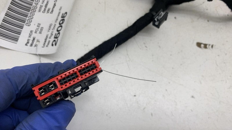 32343875 ⭕ 22-23 Polestar 2 Rear Driver Side Door Wiring Harness Cable Wire Left 32343875