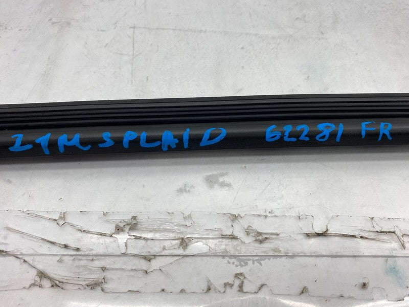⭕ 21-24 Model S Front Passenger Side Door Window Inner Belt Rubber Seal Right RH