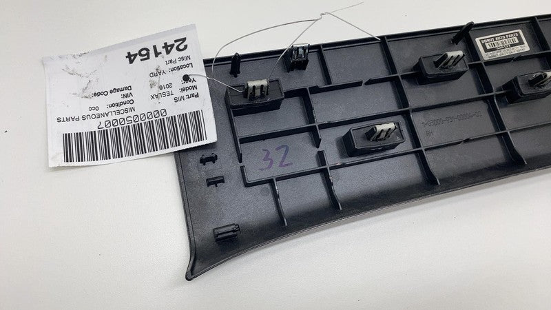 2016-2020 Tesla Model X Front Passenger Door Sill Step Welcome Plate T