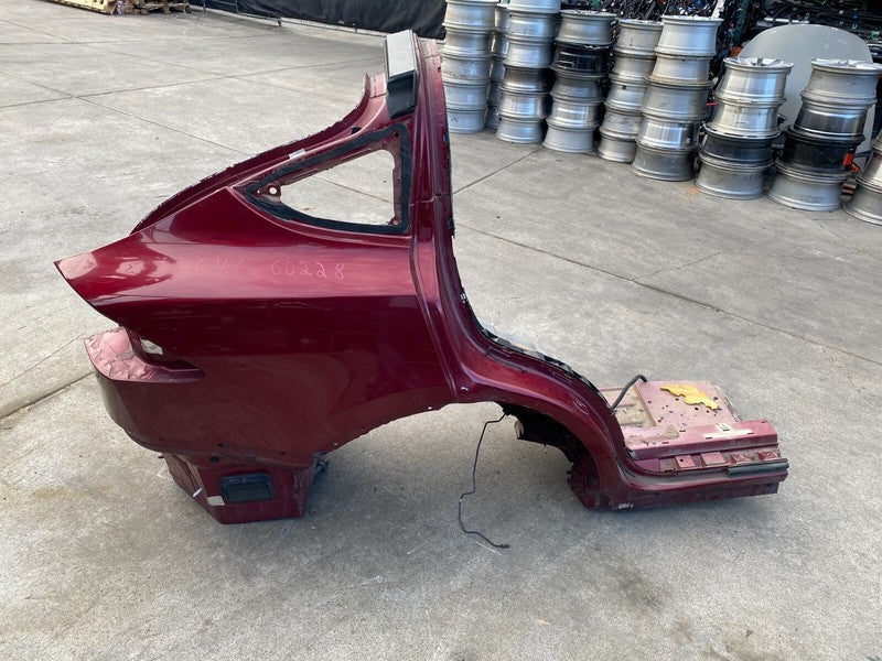 ⭕ 2016-2020 Tesla Model X Rear Right Quarter Fender Structural Frame Cut Out Red