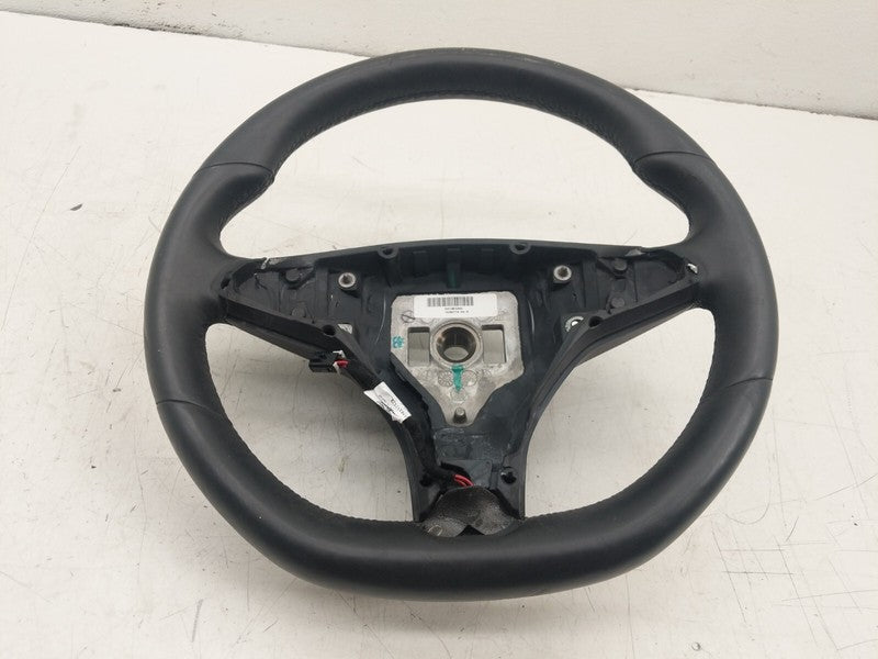 1036774-00-C 2012-2020 Tesla Model S X Black Heated Leather Steering Wheel 1036774-00-D OEM