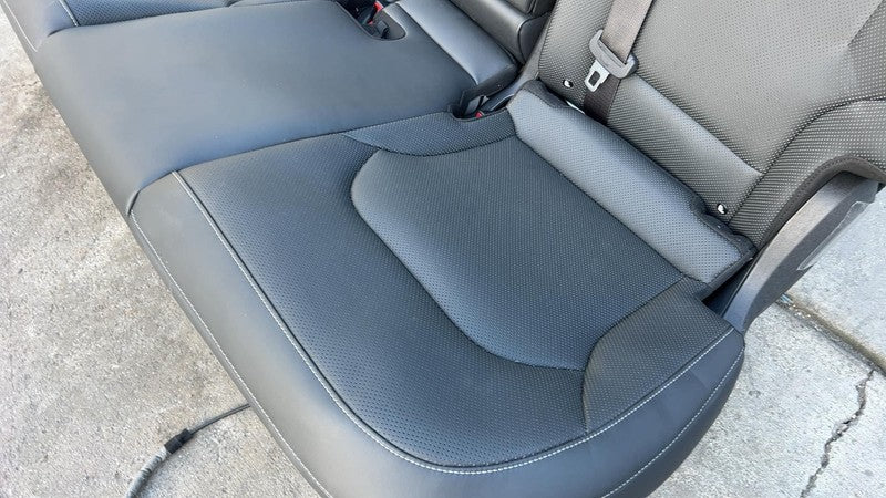 2022-2024 Kia EV6 Rear Left & Right 2nd Row Backseat Bench Seat Perforated Black
