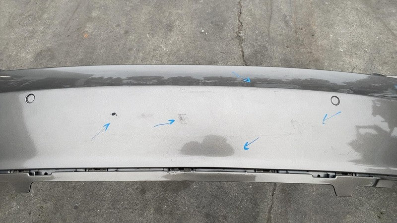 600817900E 2012-2015 Tesla Model S MS Rear Bumper Cover w/ Park Sensor & Harness Brown PPTI