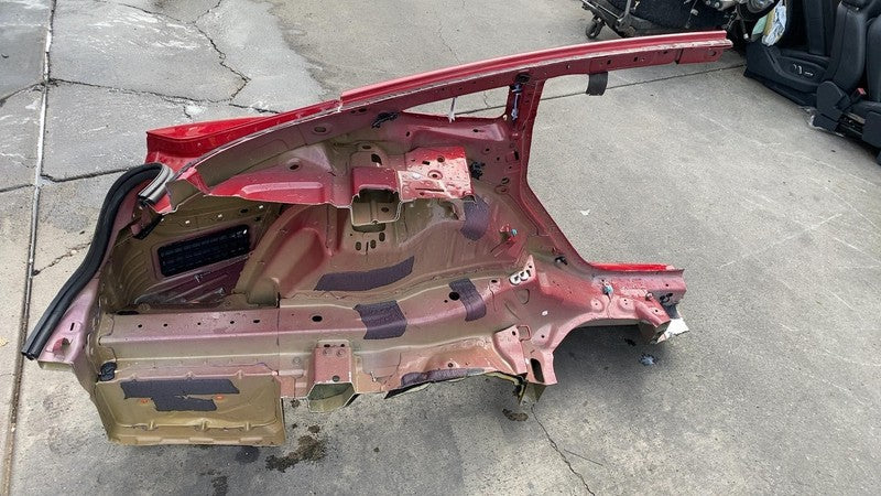 ⭕ 2017-2020 Tesla Model 3 Rear Left Quarter Panel Structural Frame Cut Red PPMR
