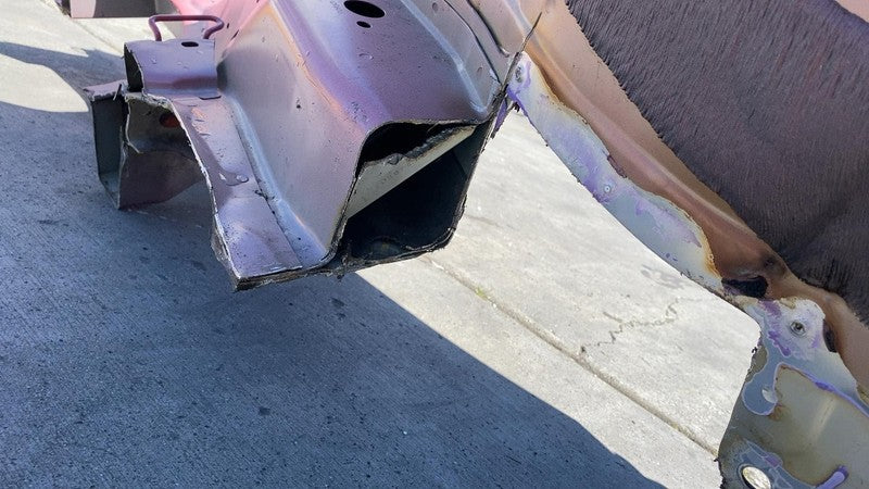 ⭕ 17-20 Tesla Model 3 Rear Right Quarter Panel Structural Frame Cut Red - PPMR