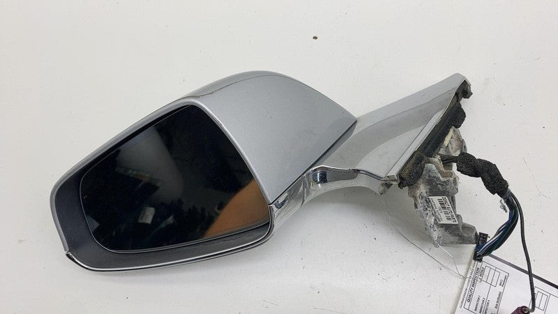 ⭕ 12-15 Model S Left Exterior Rear View Door Mirror OEM Silver PMSS 60