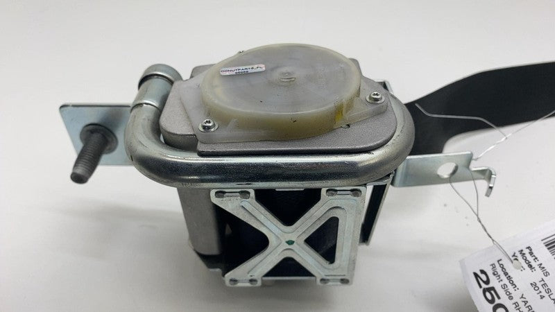 1048259 03 A 2012-2020 Tesla Model S Front Passenger Side 1st Row Seat Belt & Retractor Right