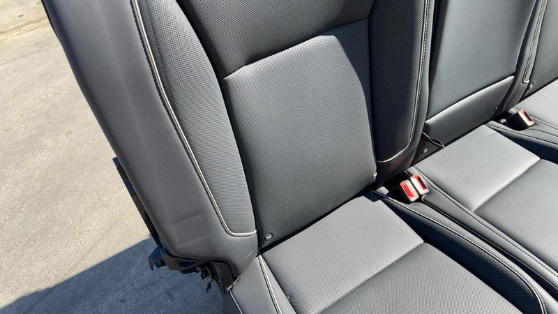 ⭕ 24-25 Tesla Cybertruck Rear 2nd Row Seat Upper & Lower Cushion Black Complete