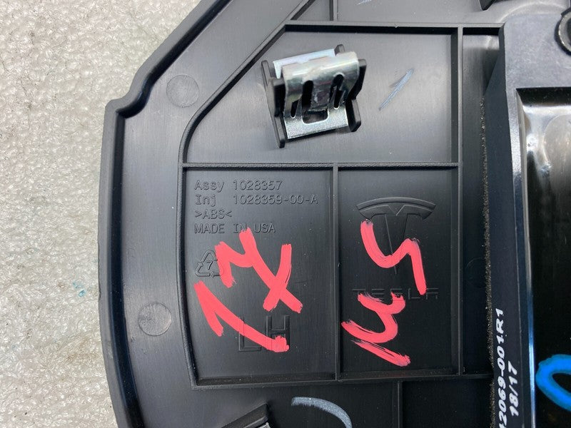 1028357 00 A ⭕ 12-20 Model S Driver Side Instrument Panel Dash Trim Cover Left 1028357-00-A