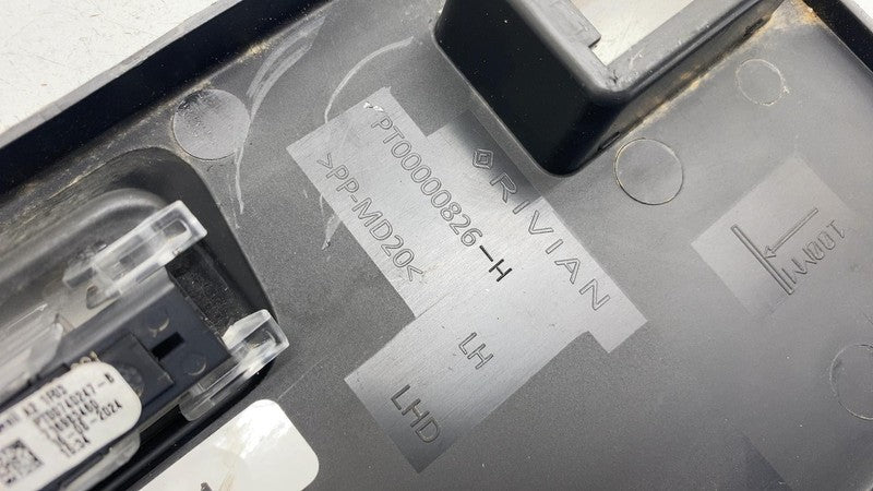 PT00000826-G ⭕ 2022-2025 Rivian R1S Left Under Dash Dashboard Footwell Cover OEM PT00000826-G