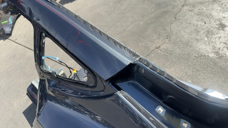 ⭕ 2017-2020 Tesla Model 3 Rear Left Quarter Panel Structural Frame Cut Gray PMNG