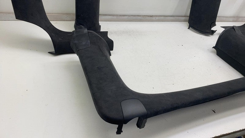 ⭕16-20 Model X Rear Right & Left Falcon Door Upper & Lower Trim SET 10