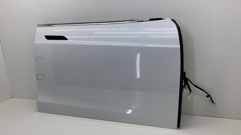 2012-2015 Tesla Model S Front Passenger Side Door Shell Panel Right White - PPSW