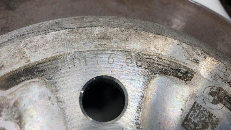 2017-2020 BMW 530e 530i G30 PAIR Rear Left & Right Brake Disc Rotor Assembly OEM