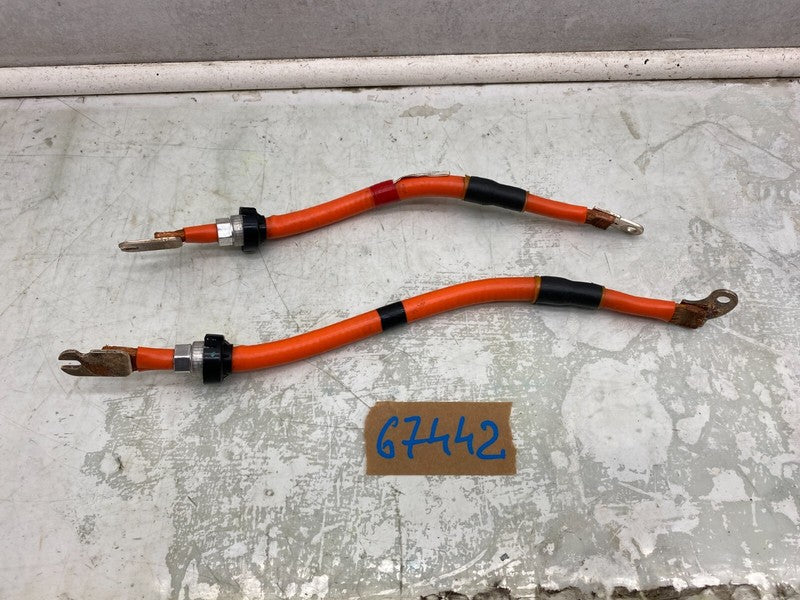 104597810F ⭕ 16-20 Tesla Model X HV On-Board Charger to Inlet Wire Harness OEM 1045978-10-F