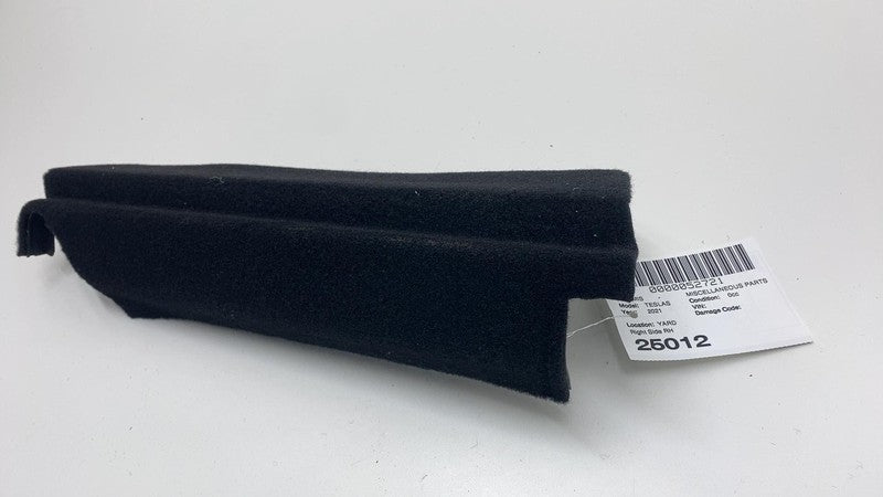 160653700B 2021-2024 Tesla Model S Passenger Soft Trim Trunk Bracket Right RH 1606537-00-B