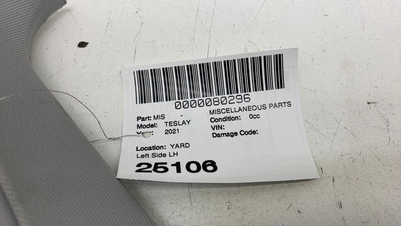 ⭕ 20-24 Tesla Model Y Driver B-Pillar Upper Trim Cover Panel Left 1494