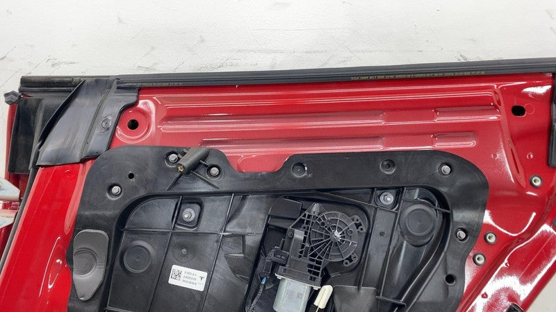 1081440-E0-C ⭕ 2017-2020 Tesla Model 3 Rear Side Door Shell Panel Right Red PPMR 1081440-E0-C