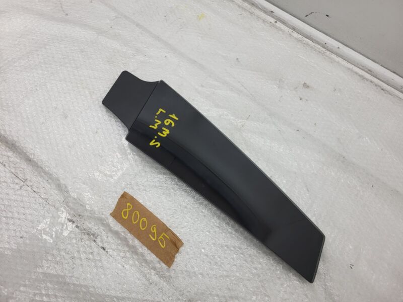 14942 ⭕ 12-15 Tesla Model S MS Driver Side B-Pillar Molding Applique Glass Trim Left