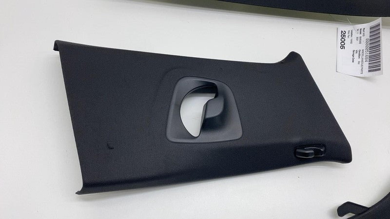 2017-2023 BMW 530e Front & Rear Right A + B + C-Pillar Upper Trim Cove