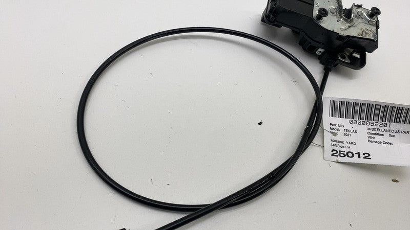 600891100E 2021-2024 Tesla Model S Rear Driver Side Door Lock Latch Actuator w/ Cable Left