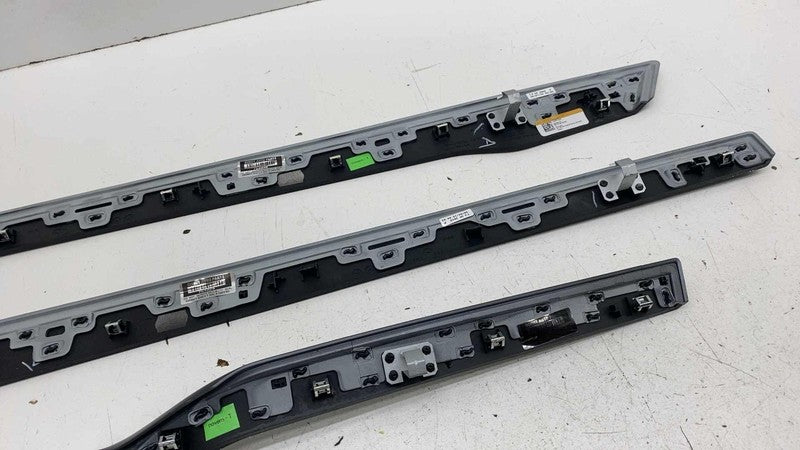 ⭕ 16-20 Model X Front & Rear Door Molding Trim Decor Left & Right Ash
