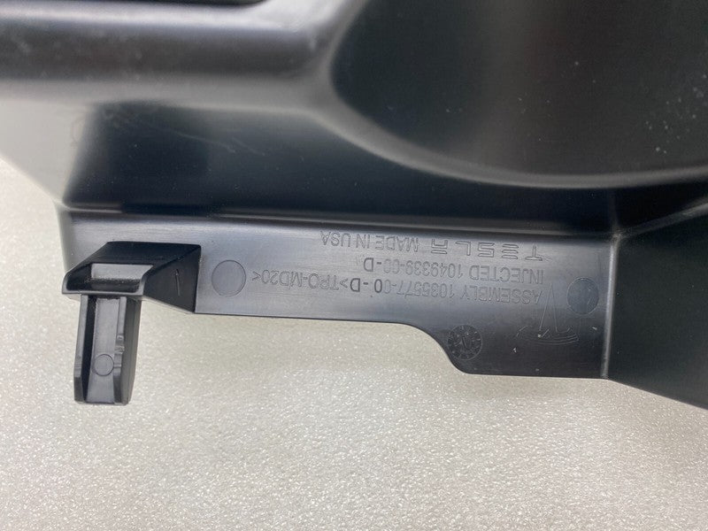 103557700D ⭕ 16-20 Model X Front Left Under Dash Cabin Compartment Lower Trim 1035577-00-D