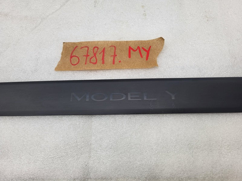 149430100A ⭕20-25 Model Y Front Left or Right Door Sill Scuff Plate Cover Trim 1494301-00-A