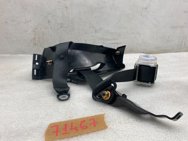 102313600C ⭕ 12-15 Model S Rear Left Seat Belt & Retractor w/ Mid C-Pillar Trim 1023136-00-