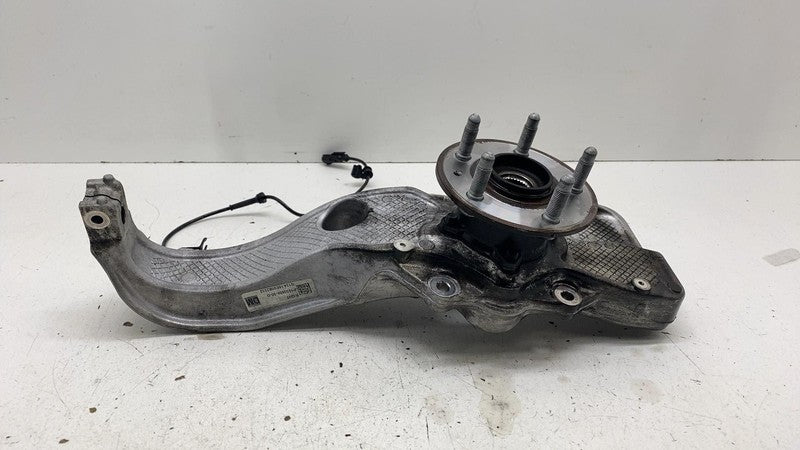 ⭕ 16-20 Model S Front Right Spindle Knuckle + Hub Bearing & ABS AWD 10