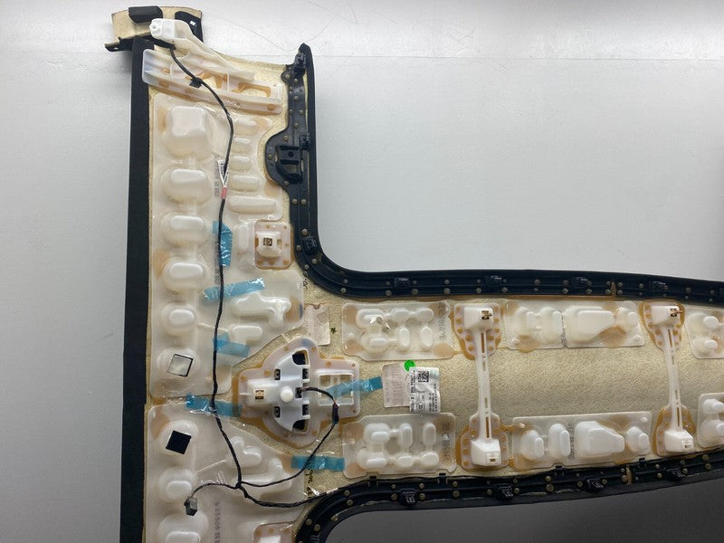 ⭕ 16-20 Tesla Model X SET Headliner Sunvisor Upper A + B + C-Pillar Tr