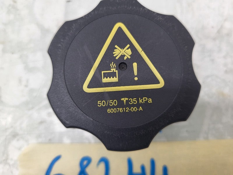 6007612 00 A ⭕ 12-20 Model S X Coolant Reservoir Bottle Tank Pressure Cap Cover 6007612-00-A