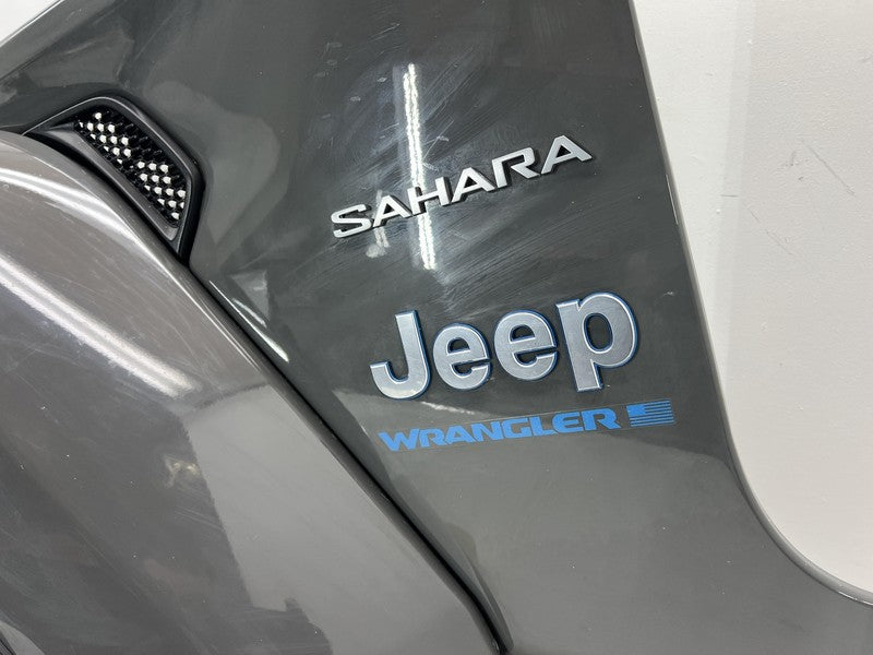 ⭕ 21-24 Jeep Wrangler 4XE Front Driver Fender Panel w/ Flare & Liner Gray Left