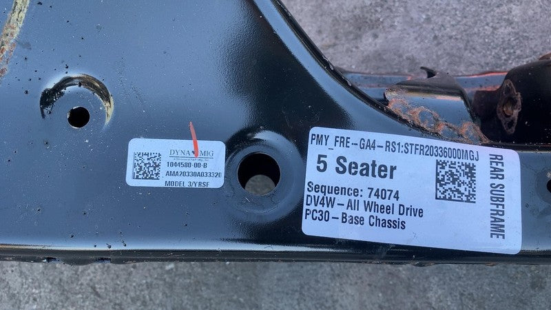 ⭕ 17-24 Tesla Model 3 Y Rear Suspension Subframe Cradle Crossmember 10